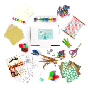 Cambodia craft kit contents